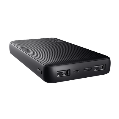 Baterie externa trust primo compact eco, negru