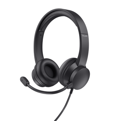 Casti cu fir trust ayda, intefata 3.5mm, frecventa raspuns 20 hz - 20.000 hz, sensibilitate 95 db, negru
