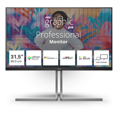 Monitor aoc 31.5" u32u3cv