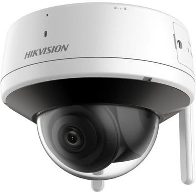 Camera supraveghere hikvision wifi ip dome ds-2cv2141g2-idw(2.8mm)(w); 4 mp, wifi 2.4g cu 2 antene, distanta in camp deschis 120metri, microfon si speaker incorporate, audio bidirectional, 1/2.7" progressive scan 4mp cmos, rezolutie: 2560 × 1440@25fps, il
