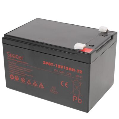 Acumulator ups spacer 12v/12ah, negru
