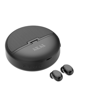 Casti akai bte-j500bt wireless, bluetooth 5.4, capacitate baterie in standby pana la 48 ore, raspuns in frecventa 20hz la 20khz, negru