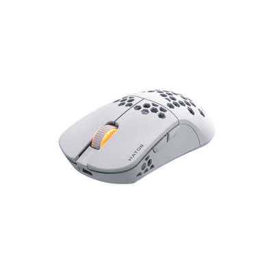 Mouse wireless hator stellar pro, conectivitate 2.4ghz, bluetooth si usb, polling rate pana la 1000hz, capacitate baterie 300mah, durata de viata baterie in modul wireless pana la 18h (iluminare pornita), pana la 42 de ore (iluminare oprita), timp incarca