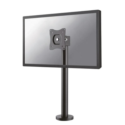 Suport monitor de birou neomounts ns-dpos100black; pentru display-uri cu diagonale 10"-32", sistem de prindere vesa 75x75~100x100, greutate maxima suportata 15kg, tilt +45°, -15°, swivel +360°, rotate +360°; culoare negru. garantie 5 ani