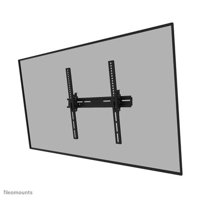 Suport perete neomounts wl35-350bl14; pentru display-uri cu diagonale 32"-65", sistem de prindere vesa 50x50~400x400, greutate maxima suportata 35kg, tilt +10°, -2°, distanta fata de perete 460; lockable - lacătul nu este inclus; culoare negru. garantie 5