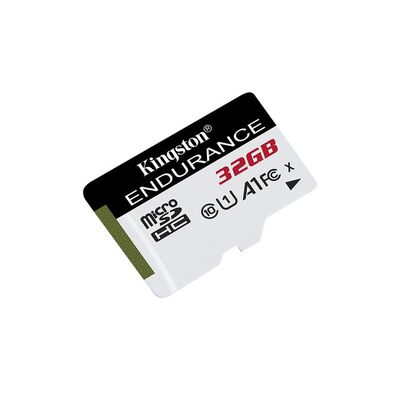 Card de memorie micro sdxc kingston high endurance, 32gb, adaptor sd, class 10