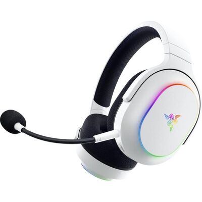 Casti razer barracuda x chroma, wireless, bluetooth,  frecventa raspuns 20 hz – 20 khz, conectivitate 2.4 ghz wireless/bluetooth,  microfon unirectional detasabil, frecventa de raspuns microfon: 100 hz - 10 khz, autonomie pana la 70h (iluminare oprita, mo