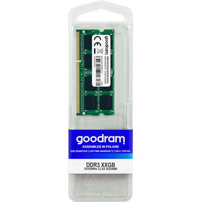 Memorie ram notebook goodram ddr3 4gb 1600mhz cl 11