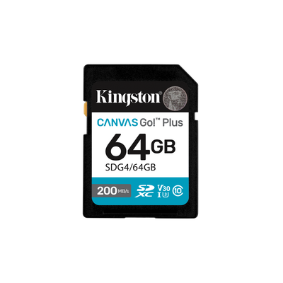 Card de memorie microsdxc kingston canva go plus 64gb class 10