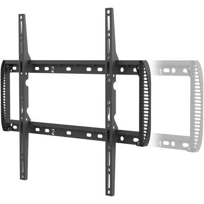 Suport tv de perete barkan, pentru ecrane de pana la 13" - 90", greutate maxima suportata 60kg, distanta fata de perete 80mm - 200mm, vesa max. 600x400 mm, negru