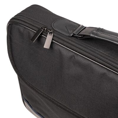 Geanta laptop spacer, pentru laptopuri cu diagonala de de max. 17.3″, 1 compartiment, buzunar frontal, waterproof, material plastic/nylon, negru