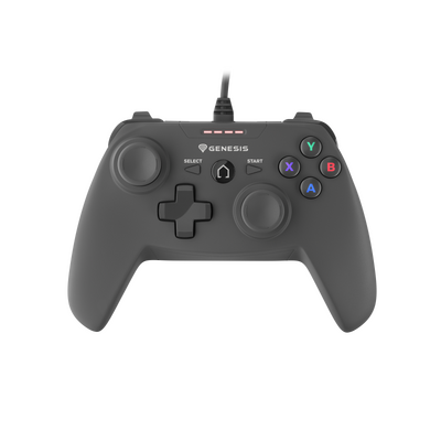 Controller cu fir genesis mangan p58, interfata usb, numar butoane 12, lungime cablu 180 cm, compatibilitate pc, ps3, negru