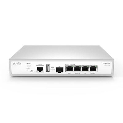 Engenius managed desktop 5-port gateway gateway with 1 x poe+