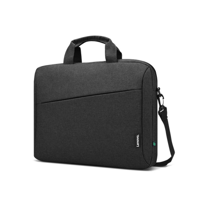 Geanta laptop lenovo topload t210 (eco), 16", negru, functii: rezistenta la apa, tip inchidere: fermoar, material: poliester, dimendiuni (lungime x inaltime x adancime): 390mm x 55mm x 275mm, greutate: 0.456 kg