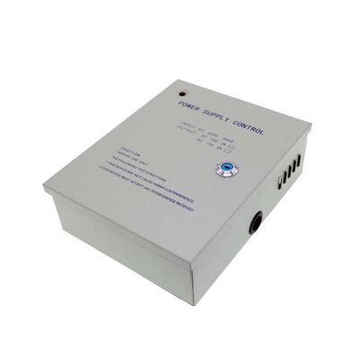 Sursa alimentare  5a carcasa metal input voltage: 220v ac~240v ac; 50~60hz output voltage: 11v dc-14v dc 5a output contact: locking, access control, exit button backup battery: support 12v/7ah (not included)