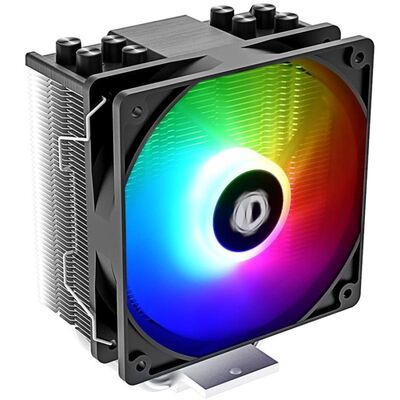 Cooler procesor id-cooling 214 argb, compatibilitate intel lga 775 1150 1151 1155 1156 1200 1700 1356 1366 2011 2011-3 2066 amd am4 am5, tip racire activ, 4 heatpipe-uri, 1 ventilator x 120mm, 32.5db