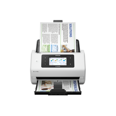 Epson ds-800wn desktop a4 scanner, rezolutie: 600 dpi x 600 dpi, formate acceptate: a4 (21.0x29.7 cm), a5 (14.8x21.0 cm), a6 (10.5x14.8 cm), b6, a3 with stitching function, letter, business cards, plastic cards, envelope, b4, b5, letter legal, sursa lumin