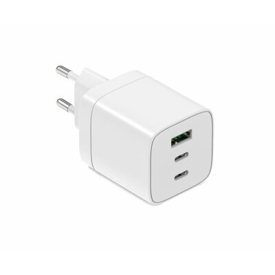 Incarcator cu usb-c-2+usb-a 65w  •alimentator/incarcator cu usb •ieșire usb-c: c1 și c2: 5v/3a, 9v/3a, 12v/3a, 15v/3a, 20v/3,25a (65w) pps: 5-11v/5a (55w) a1: 5v/4,5a, 9v/3a, 12v/2,5a, 20v/1,5a(30w) c1+c2: 45w+20w (max. 65w) c1+a1: 45w+18w (max. 63w ) c2+