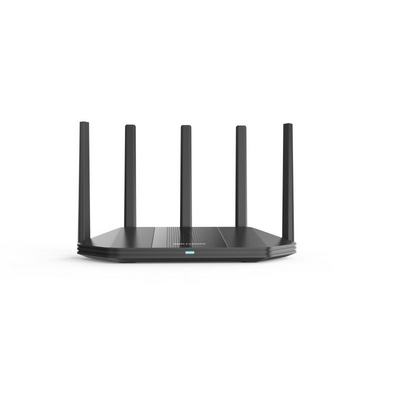 Router wireless hikvision ds-3wr30x 3000m, 5 antene 5-dbi, dual-band, wireless standard: ieee 802.11a/n/ac/ax @5ghz; ieee 802.11b/g/n/ax @ 2.4ghz, interfata: 1 × 10/100/1000 mbps adaptive wan port 3 × 10/100/1000 mbps adaptive lan ports, tensiune alimenta