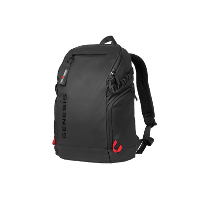 Rucsac laptop genesis pallad 420, compatibilitate dimensiuni laptop 15.6", total buzunare 6, capacitate 18 l, material polyester 600d, negru