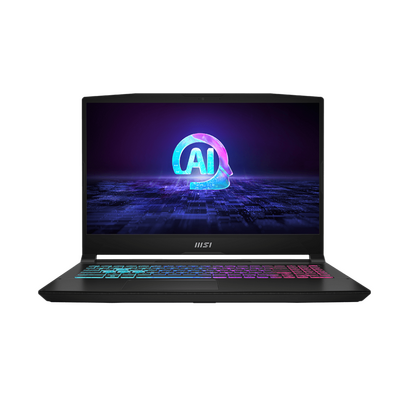 Laptop msi gaming katana a15 ai b8ve-631xro, 15.6" fhd (1920x1080), 144hz, ips-level, amd ryzen™ 9 8945hs processor with amd xdna™ a rchitecture, video dedicat nvidia geforce rtx 4050 laptop gpu 6gb gddr6, ram ddr5 8gb*2 (5600)mhz, ssd 512gb nvme ssd pcie