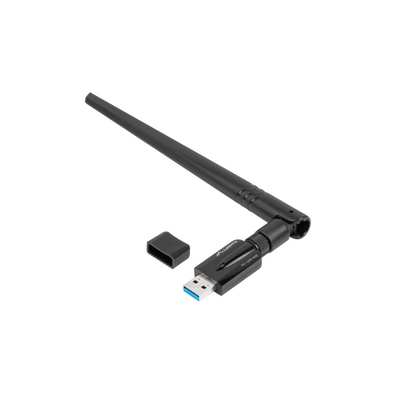 Adaptor usb placă rețea wireless  nc-1200-wie ac1200 dual-band, 1x internă + 1x externă (ant.)