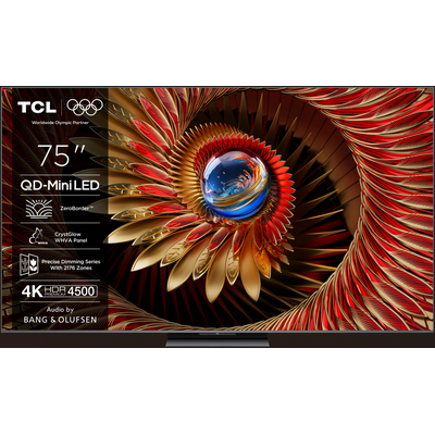 Televizor tcl mini led 75q8c, 189 cm, smart google tv, 4k ultra hd, (model 2025)