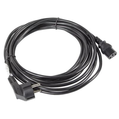 Cablu alimentare cee 7/7  iec 320 c13 10 m vde negru