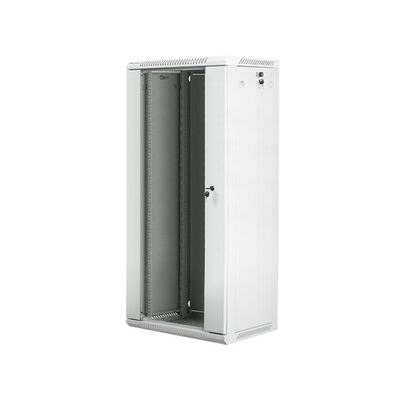 Dulap rack 19" perete 27u / 600x450 (flat pack) gri  v2