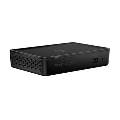 Hp poly studio a2 audio bridge w/ cat6a and mic extension cable and mounting plate
