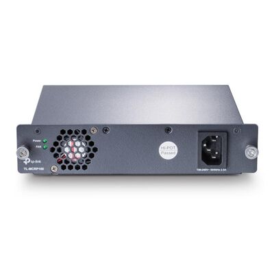 Tp-link, sursa redundanta pentru sasiul media convertor 14 sloturi (tl-mc1400)