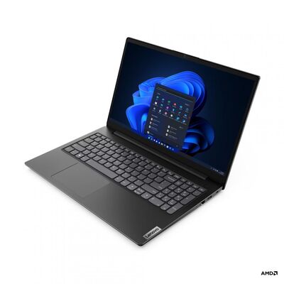 Laptop lenovo v15 g4 abp; 15.6" fhd (1920x1080) ips 300nits anti-glare; amd ryzen™ 7 7730u (8c / 16t, 2.0 / 4.5ghz, 4mb l2 / 16mb l3); video integrated amd radeon™ graphics; ram 8gb soldered ddr4-3200 + 8gb so- dimm ddr4-3200; 512gb ssd m.2 2242 pcie® 4.0