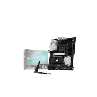 Msi b550 gaming wifi. processor manufacturer: amd, processor socket: socket am4, compatible processor series: amd ryzen 3000 series.  supported memory types: ddr4-sdram, maximum internal memory: 128 gb, memory slots type: dimm. supported storage drive int
