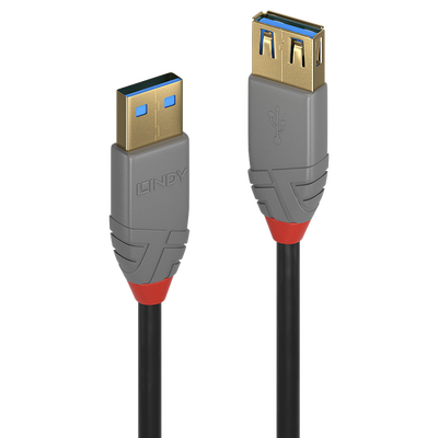 Cablu lindy 2m usb 3.2 type ext anthra line