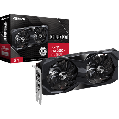 Placa video asrock radeon rx7600 8gb