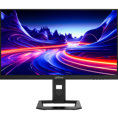 Monitor dahua 27" dhi-lm27-e341ay, diagonal (inch): 27, diagonal (cm): 68, aspect ratio: 16:9, panel: ips, resolution: 2560x1440, refresh rate: 275hz, response time gtg: 0.5ms, brightness (max): 350 cd/m², contrast (static) : 1000:1, viewing angle: 178/17