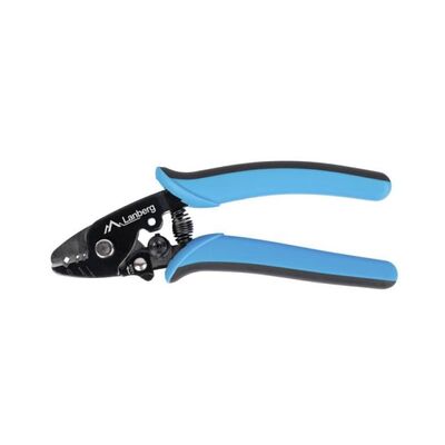 Lanberg fiber optic cable stripper tri-hole, culoare negru-albastru