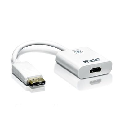 Adaptor aten vc986-at. conector 1: displayport, conector 2: hdmi, conector 1 gen: tată. greutate: 100 g, lățime: 45 mm, adâncime: 180 mm. lăţime de ambalaj: 19 mm, adâncimea de ambalaj: 120 mm, Înălţime de ambalaj: 212 mm. cantitate per ambalaj: 1 buc.. g