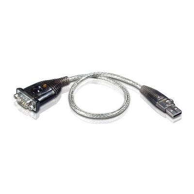Adaptor usb to rs-232 aten uc232a-at. culoarea produsului: din oţel inoxidabil, transparente, negru, lungime cablu: 0,35 m, conector 1: usb tip-a. cantitate per ambalaj: 1 buc., lăţime de ambalaj: 42 mm, adâncimea de ambalaj: 124 mm. greutate: 36 g. greut