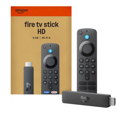 Amazon fire tv stick hd streaming device 8gb - wifi 6 - 3rd gen