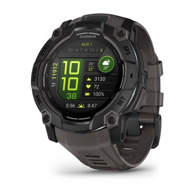 Ceas inteligent garmin instinct® 3 – 50 mm, amoled, autonomie până la 24 zile (9 zile cu afişaj permanent), rezolutie afisaj 416 x 416 pixeli