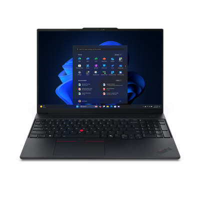 Laptop thinkpad e16 gen 3 (intel); 16" wqxga (2560x1600) ips 400nits anti-glare, 100% srgb, 120hz; intel core™ ultra 7 258v, 8c (4p + 4lpe) / 8t, max turbo up to 4.8ghz, 12mb intel® smart cache; copilot+ pc; integrated intel® ai boost, up to 47 tops; vide