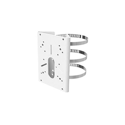 Milesight pole mount a02, suport de fixare pe stalpi cu diametru intre 67-127mm,  greutate: 1kg, dimensiuni: 134*126*40mm, greutate: 620g
