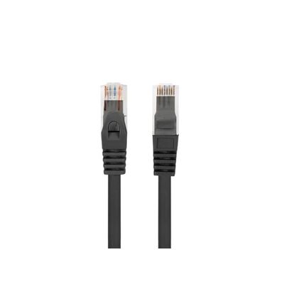 Patch cord cat.6 utp lszh cu 1 m negru, fluke passed