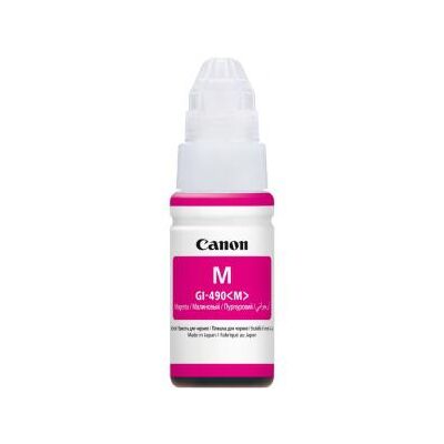 Cartus cerneala canon gi-490 m, magenta, capacitate 70ml, pentru echipamente ciss g1400 / g2400 / g3400 / g4400 / g1411 / g2411 / g3411 / g4411.