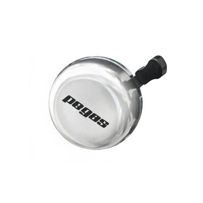 Sonerie pegas, cu logo, dim.:55mm, argintiu