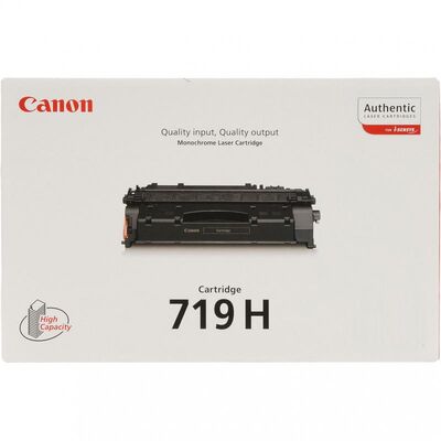 Toner canon crg719h, black, capacitate 6400 pagini, pentru lbp6650dn, lbp6300dn, mf5580dn, mf5840dn