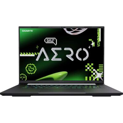 Laptop gaming gigabyte aero x16 1vh, cu procesor ryzen ai 7 350, 16'' ips, 16 gb ddr5, 1 tb, nvidia geforce rtx 5060, 8gb gddr7, windows 11 home, 3 ani garantie
