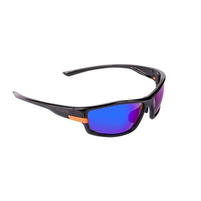 Ochelari de soare pegas sport negru cu portocaliu