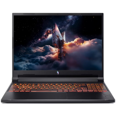 Laptop gaming acer nitro v 16, cu procesor intel core 7 240h, 16'' ips, 16 gb ddr5, 512 gb, nvidia geforce rtx 5060, 8gb gddr7, fara os, 2 ani garantie